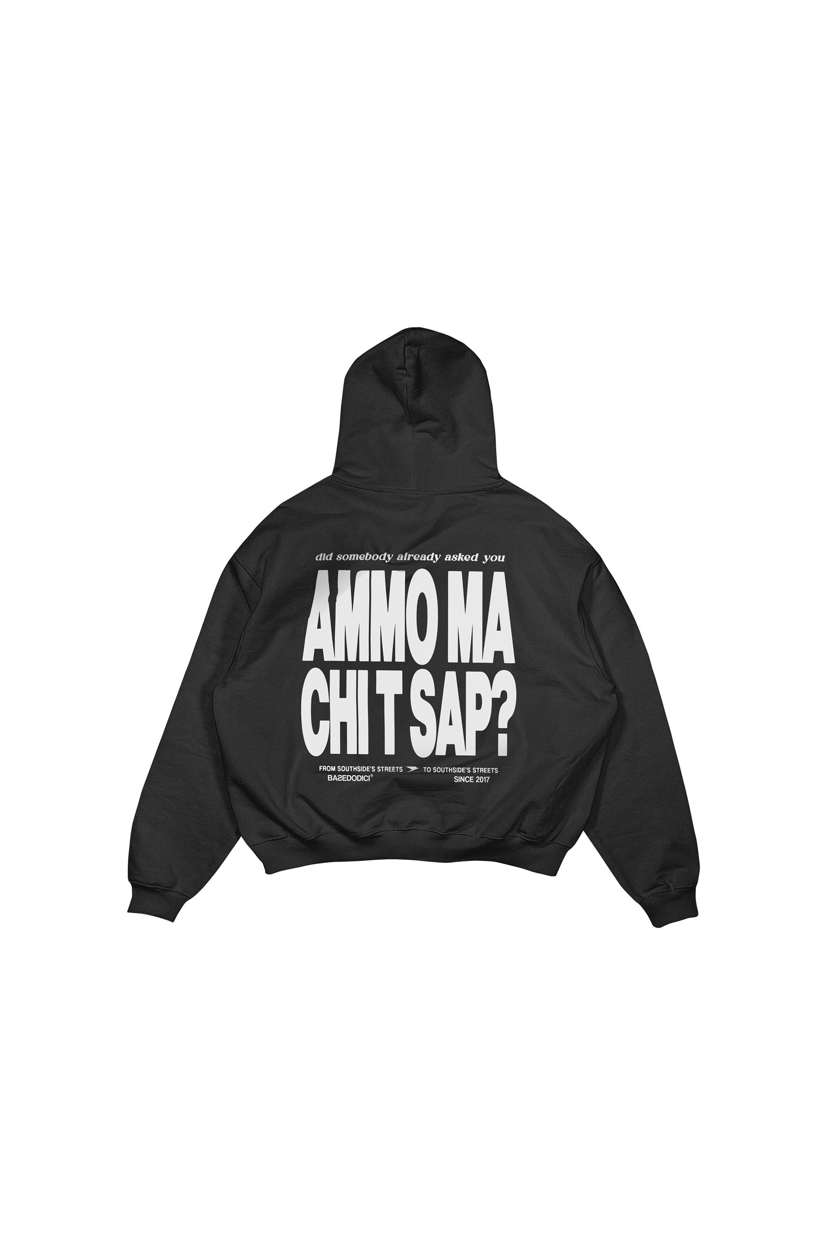 Hoodie "AMMO" CHI'T'SAP Black