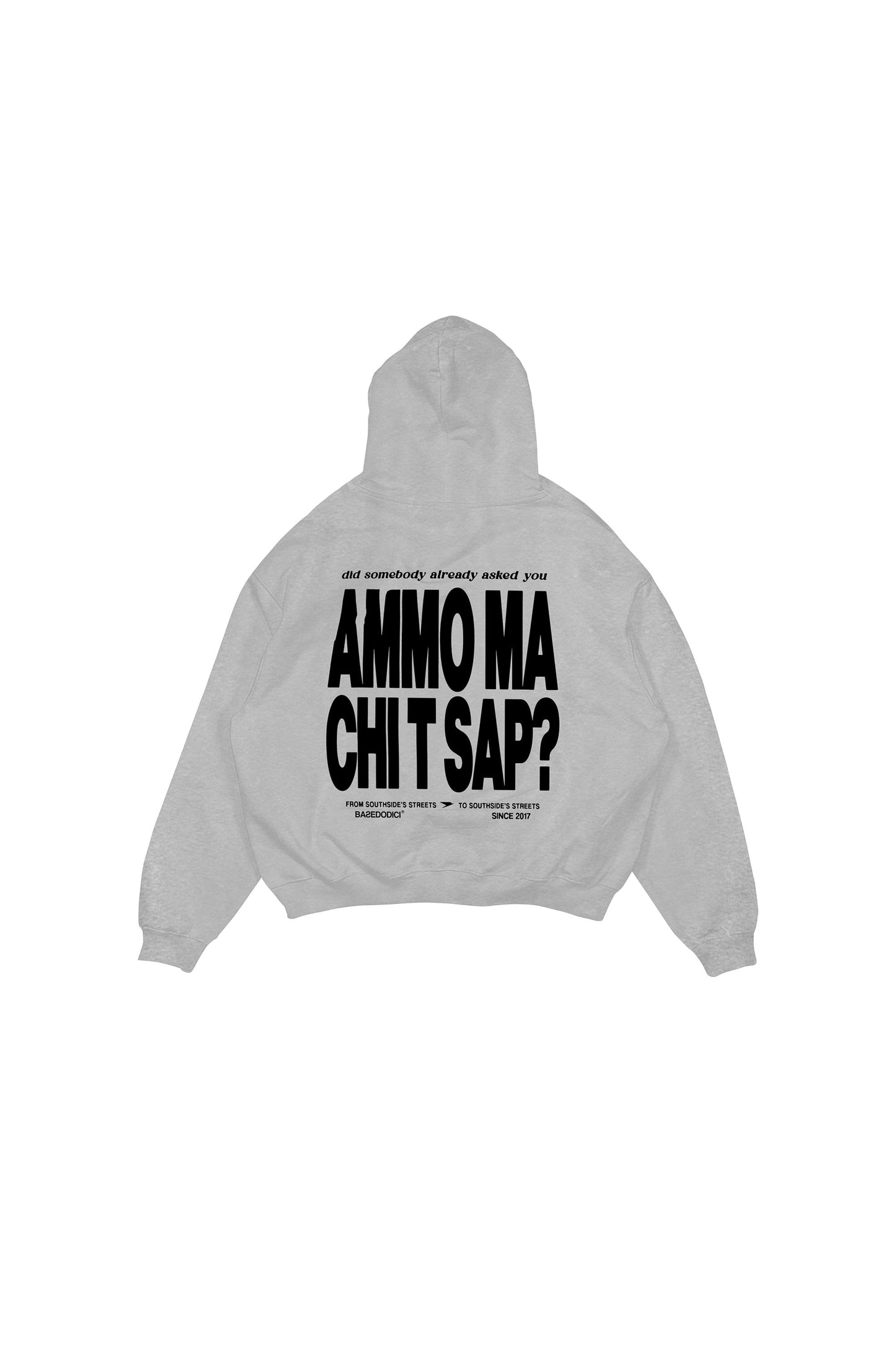 Hoodie "AMMO" CHI'T'SAP Grey