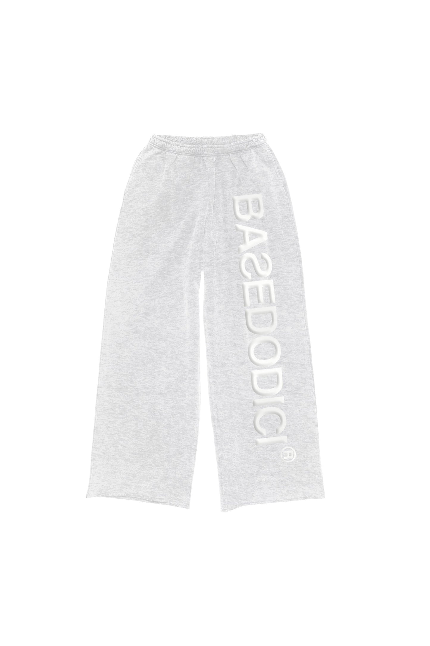 Fleece Pants “DE LA RUE À LA RUE” Grey