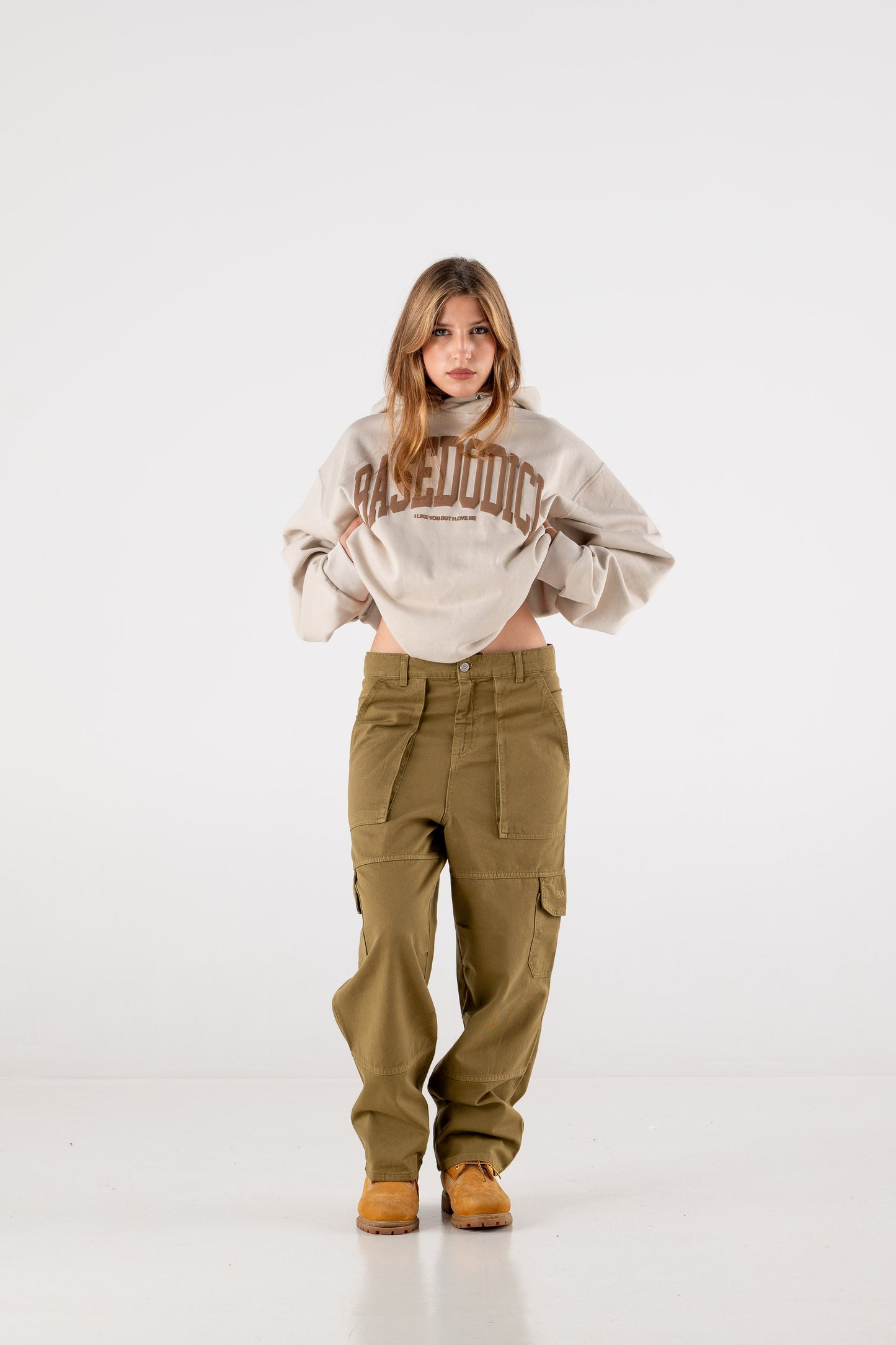 Cargo Pants “DE LA RUE À LA RUE” TheBasic Brown