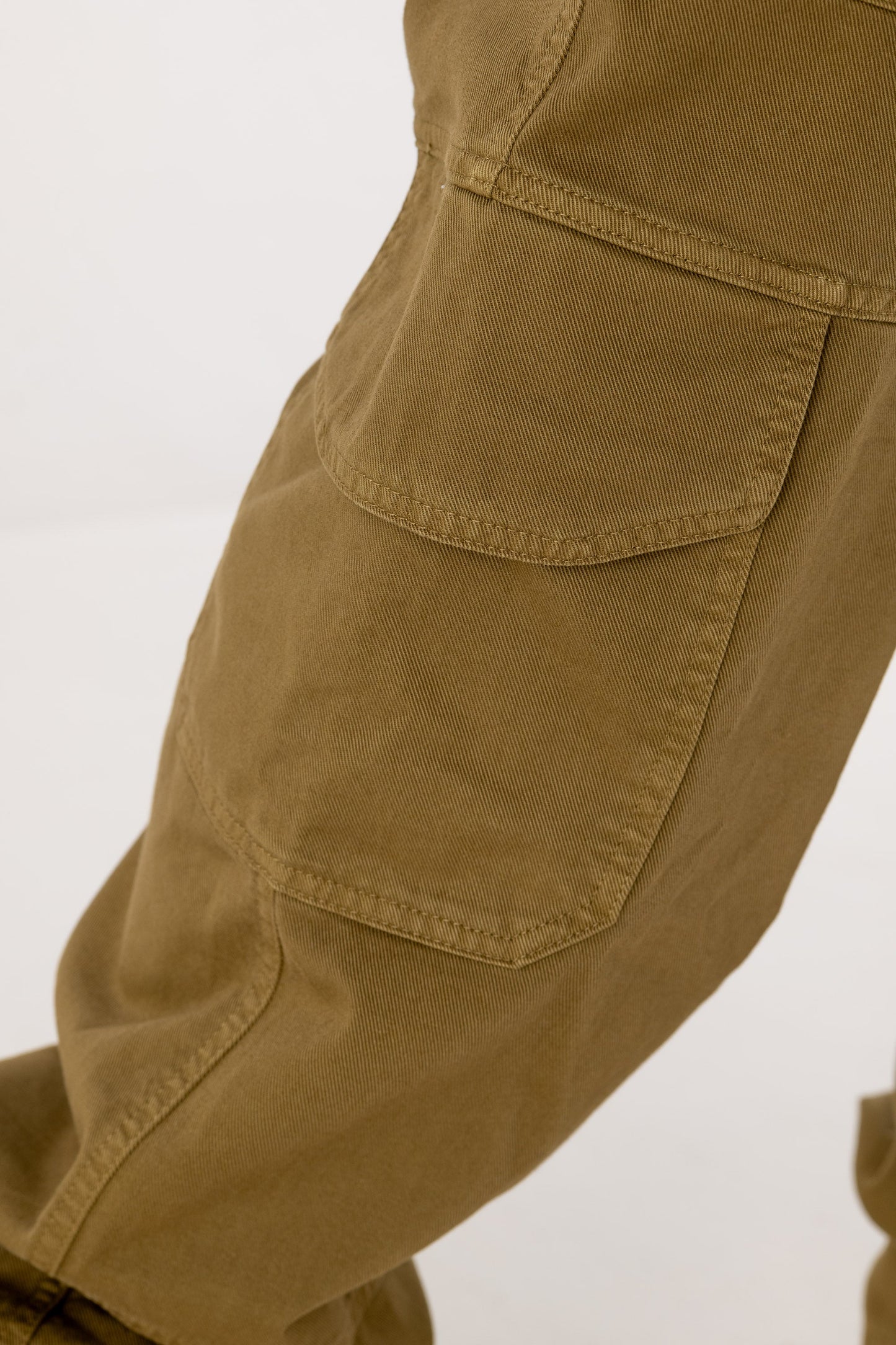 Cargo Pants “DE LA RUE À LA RUE” TheBasic Brown