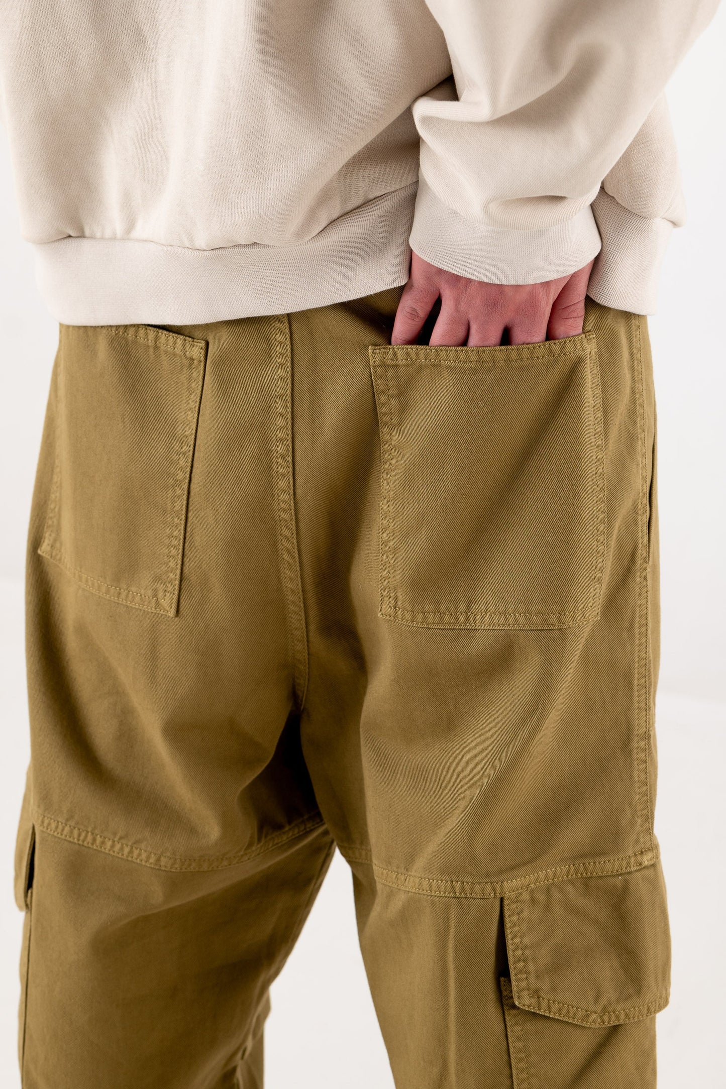 Cargo Pants “DE LA RUE À LA RUE” TheBasic Brown